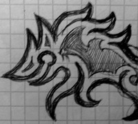 знак гиены